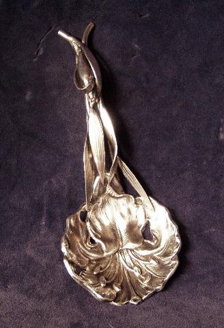 Japanese Flower Serving Spoon